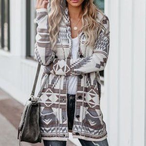 Lovestitch Aztec Cardigan